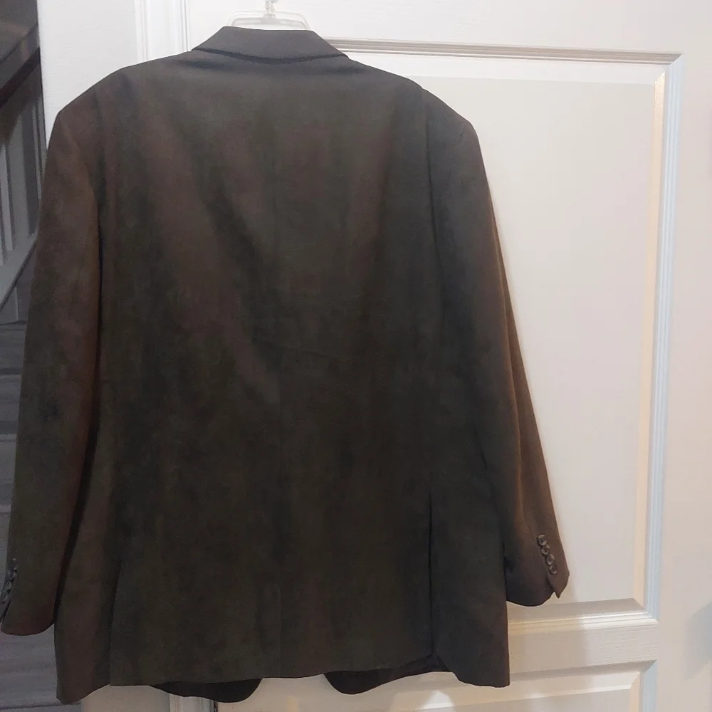 Andrew Fezza Men's Two Button Down Blazer Size 52L
